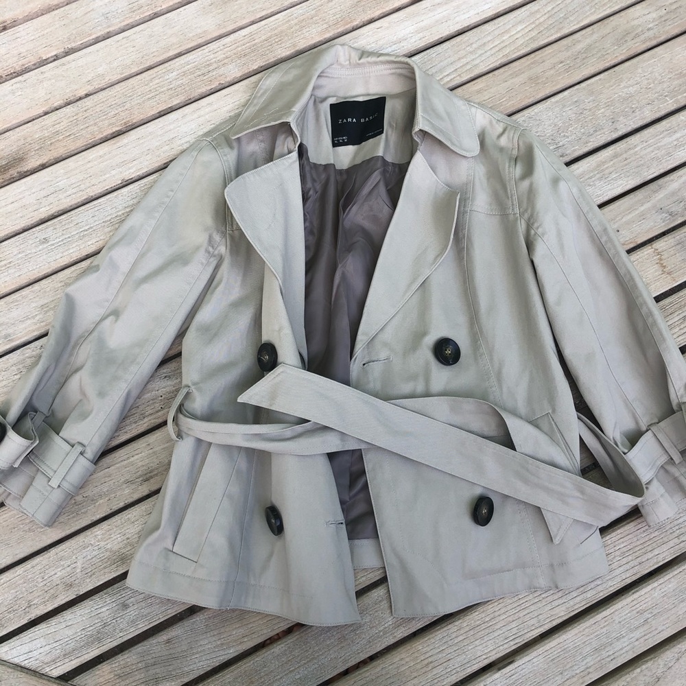 Zara Tan Utility Jacket